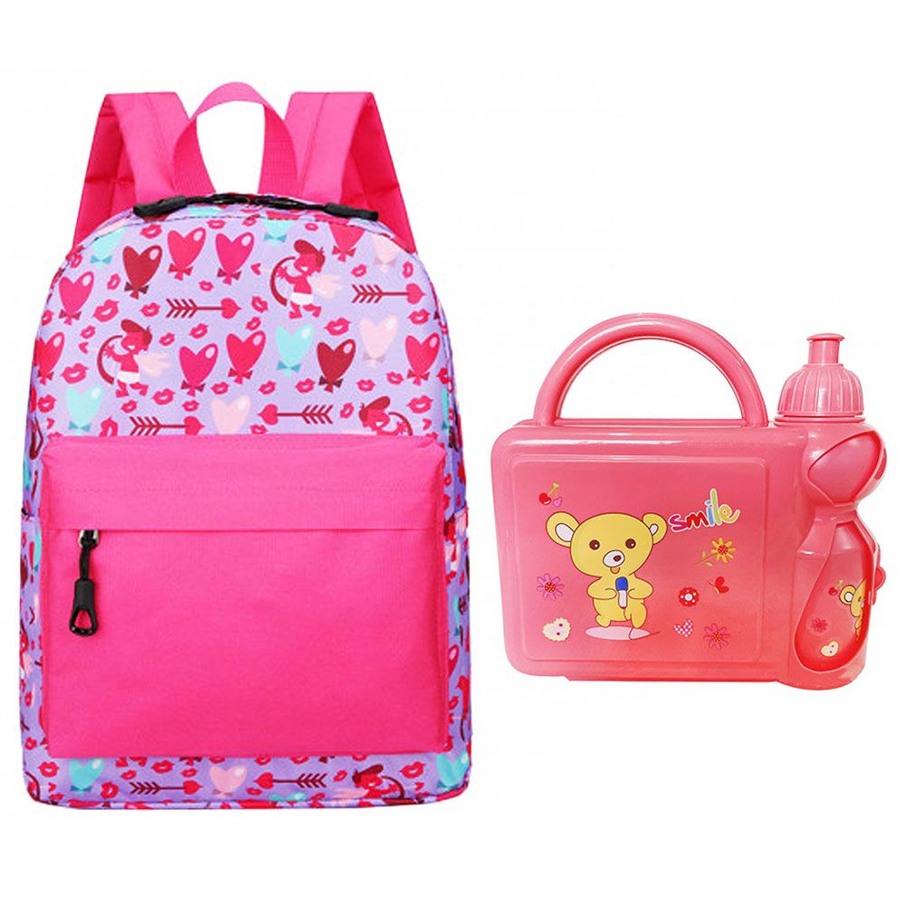 Pink bags for school store