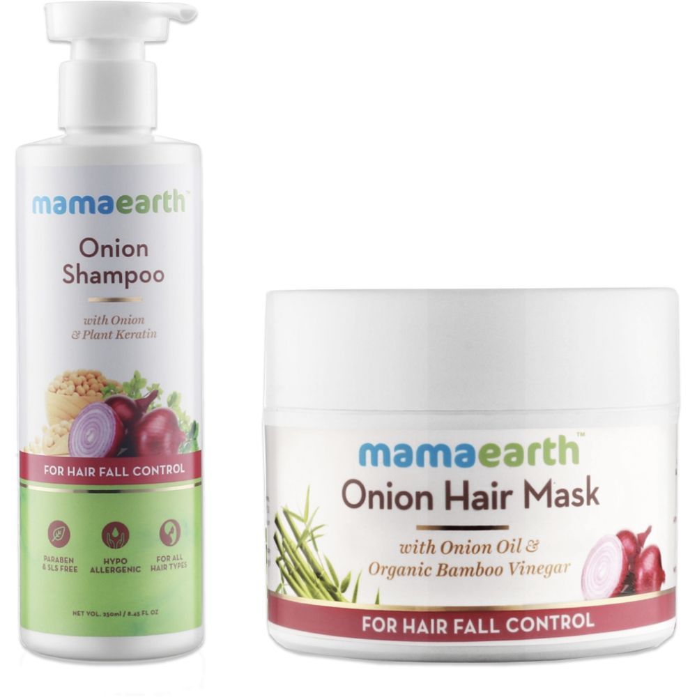 Onion, Black Seed Oil & Patchouli Hairfall Control, Paraben Free Hair