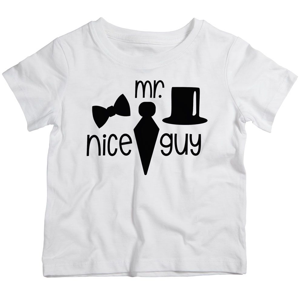 Twinkle Hands - Mr. Nice Guy T-Shirt - White
