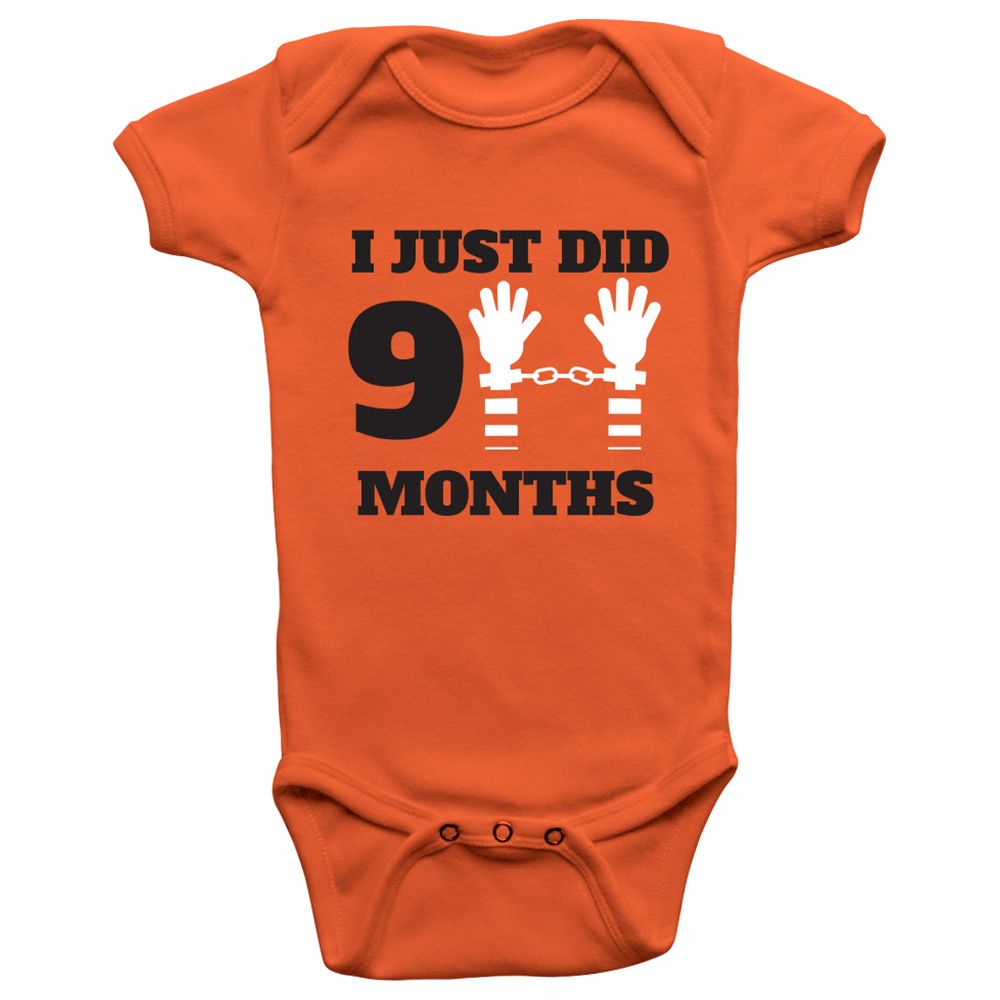 Limited Edition I just did 9 months Onesie Bodysuit