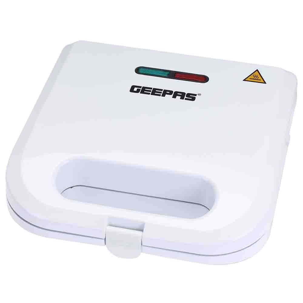 Geepas 2 Slice Sandwich Toaster  Non-Stick Plates Grill Maker