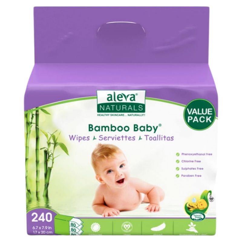 Aleva naturals bamboo baby wipes 2025