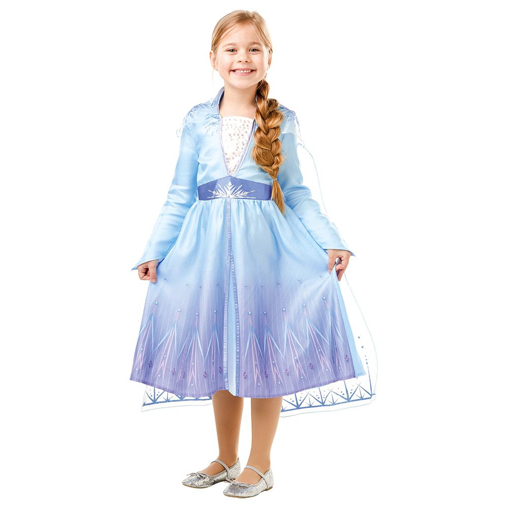 Halloween Costumes | Frozen Inspired Elsa Sequin Gown | Mia Belle Girls