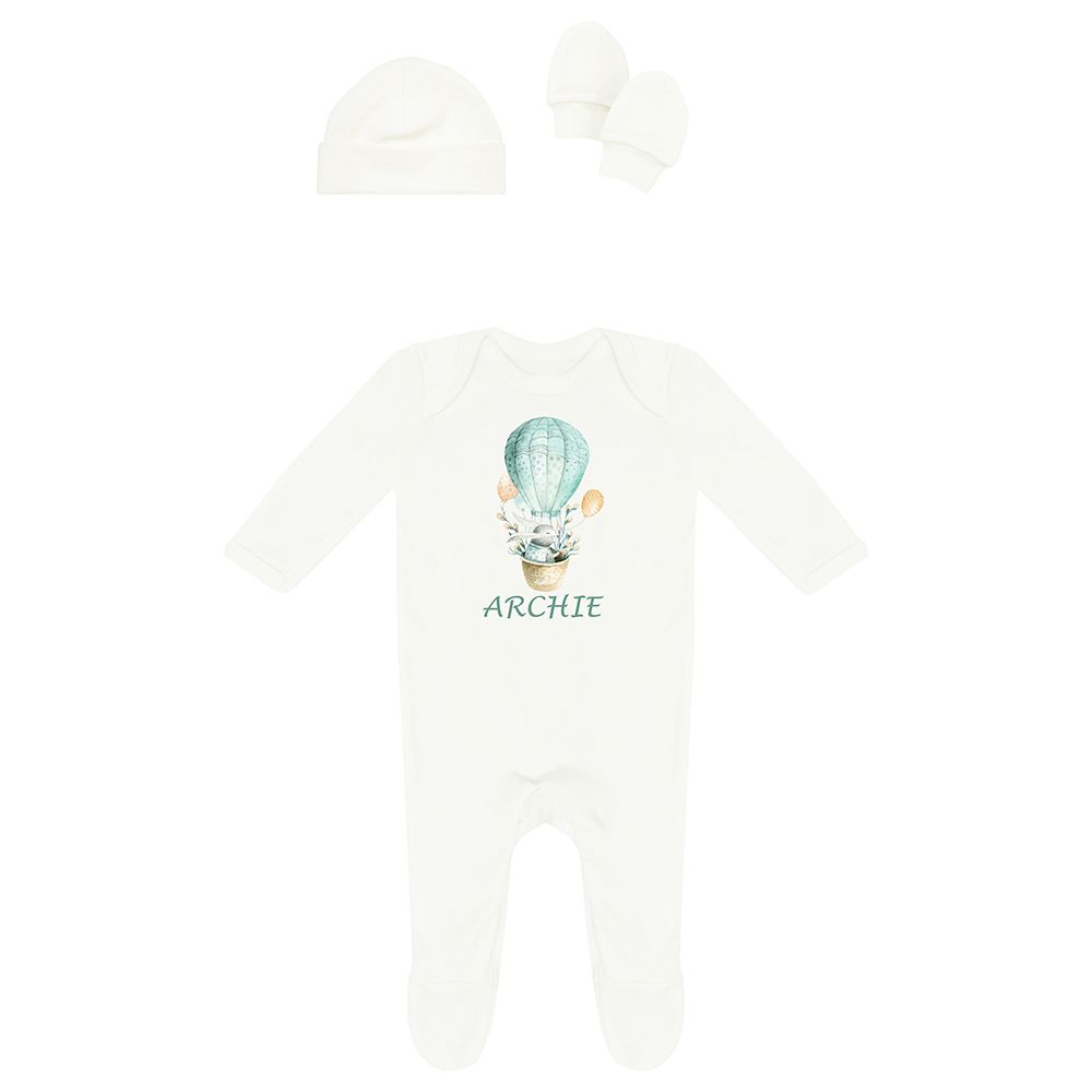 Personalised baby grows shop next