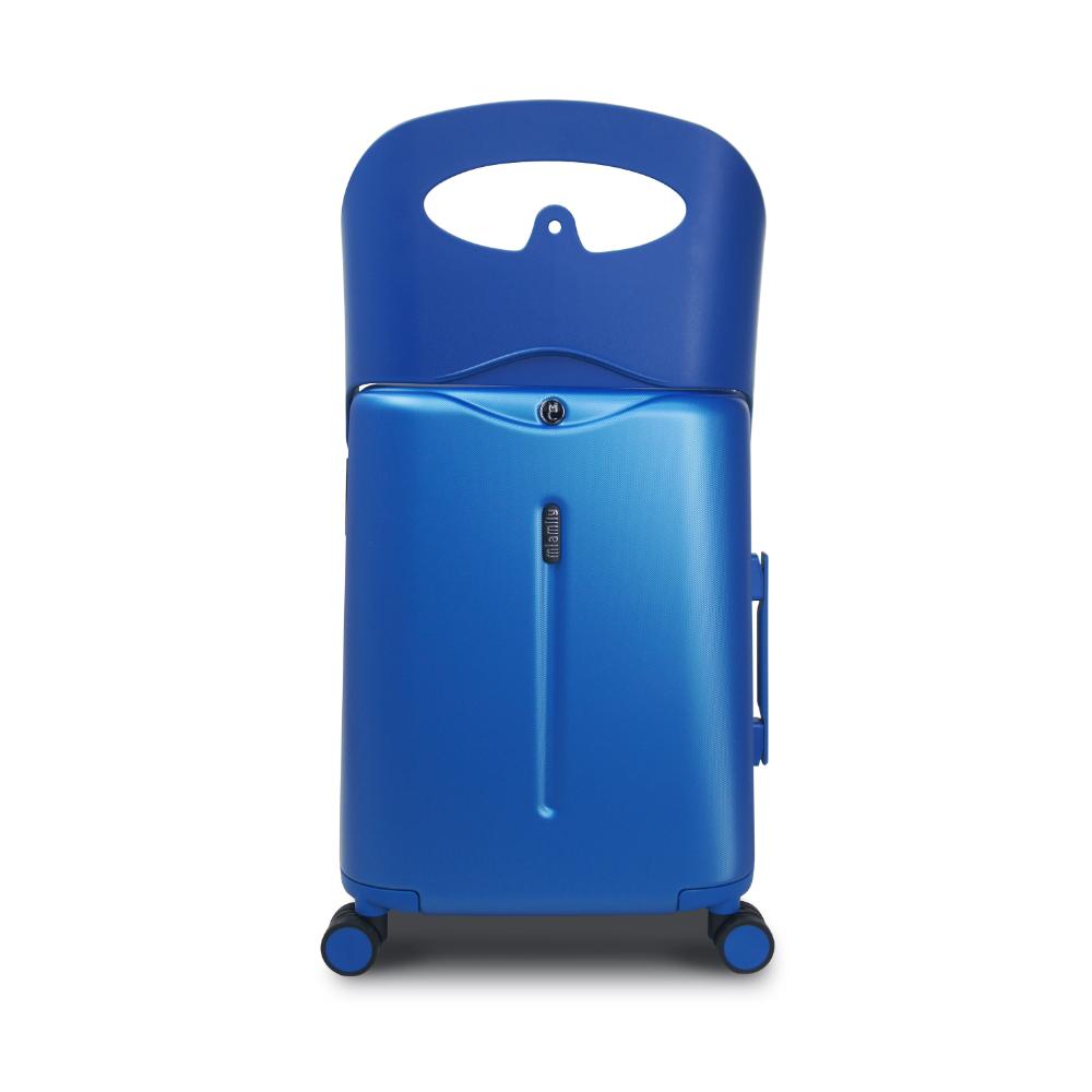 Miamily - Carry-On Luggage with Patented Child Seat - 18-Inch - Cobalt Blue