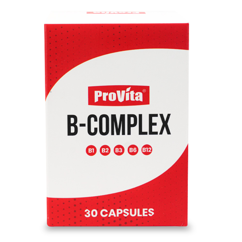 ProVita - B Complex Capsules - 30 Pcs