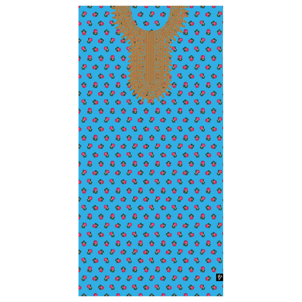 Bu Towel - Turathi Beach Towel - Blue - Large