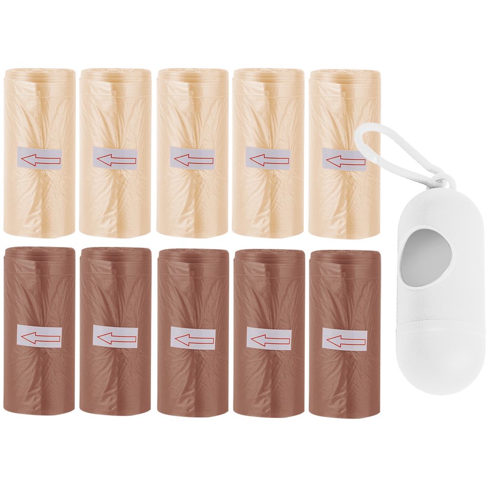 Star Babies Scented Nappy Bag 150pcs with Dispenser - Ivory/Brown