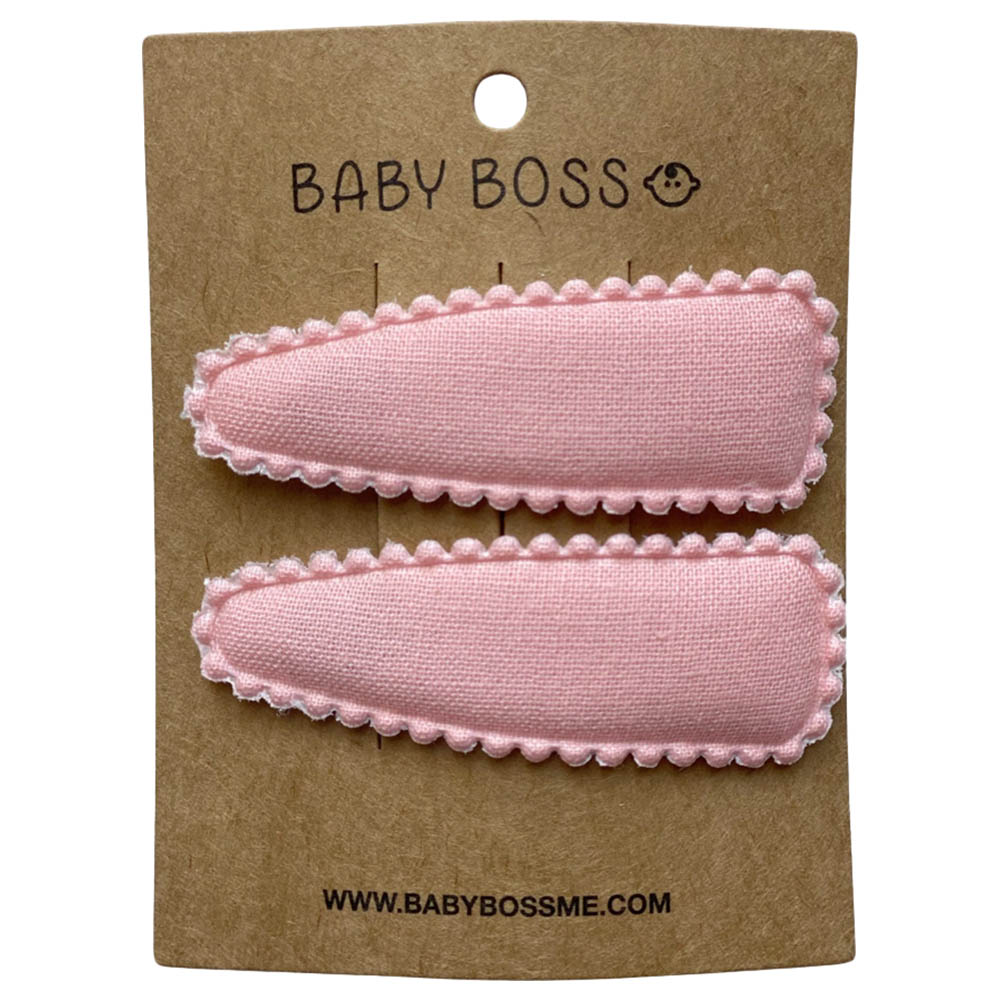Baby Boss Hair Clip - Pink