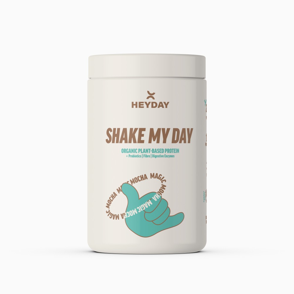 هيداي - مسحوق بروتين نباتي عضوي 0.8 كجم - موكا