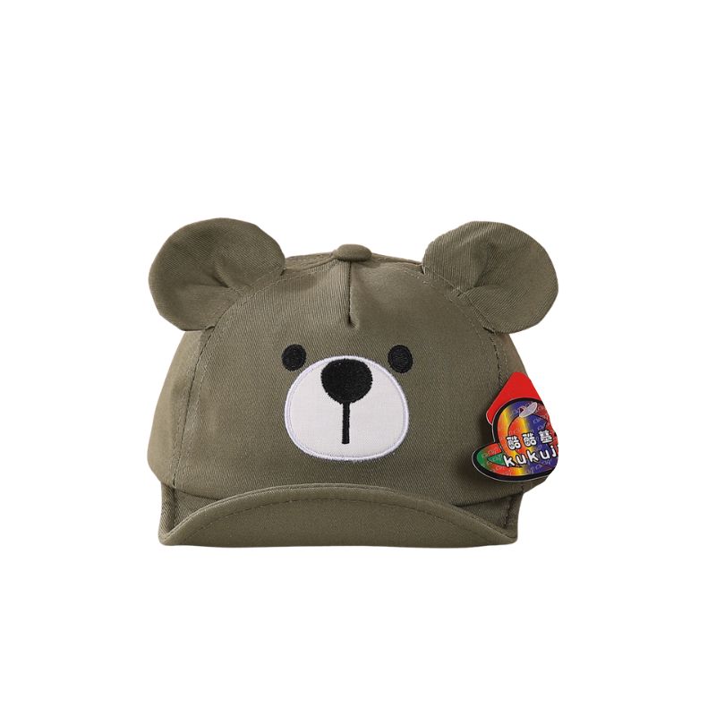 Wonder Kids Durable Bear Caps - Green