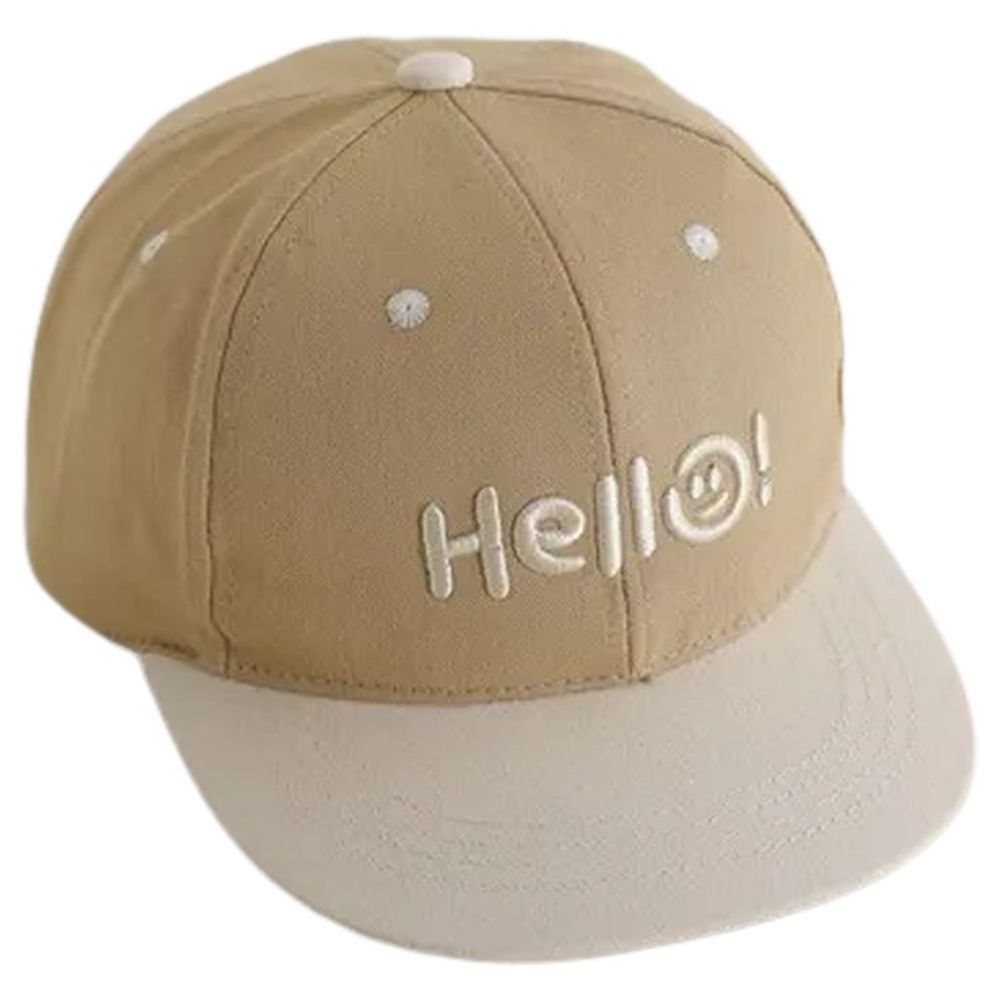 Wonder Kids Hello Cap for Kids - Beige