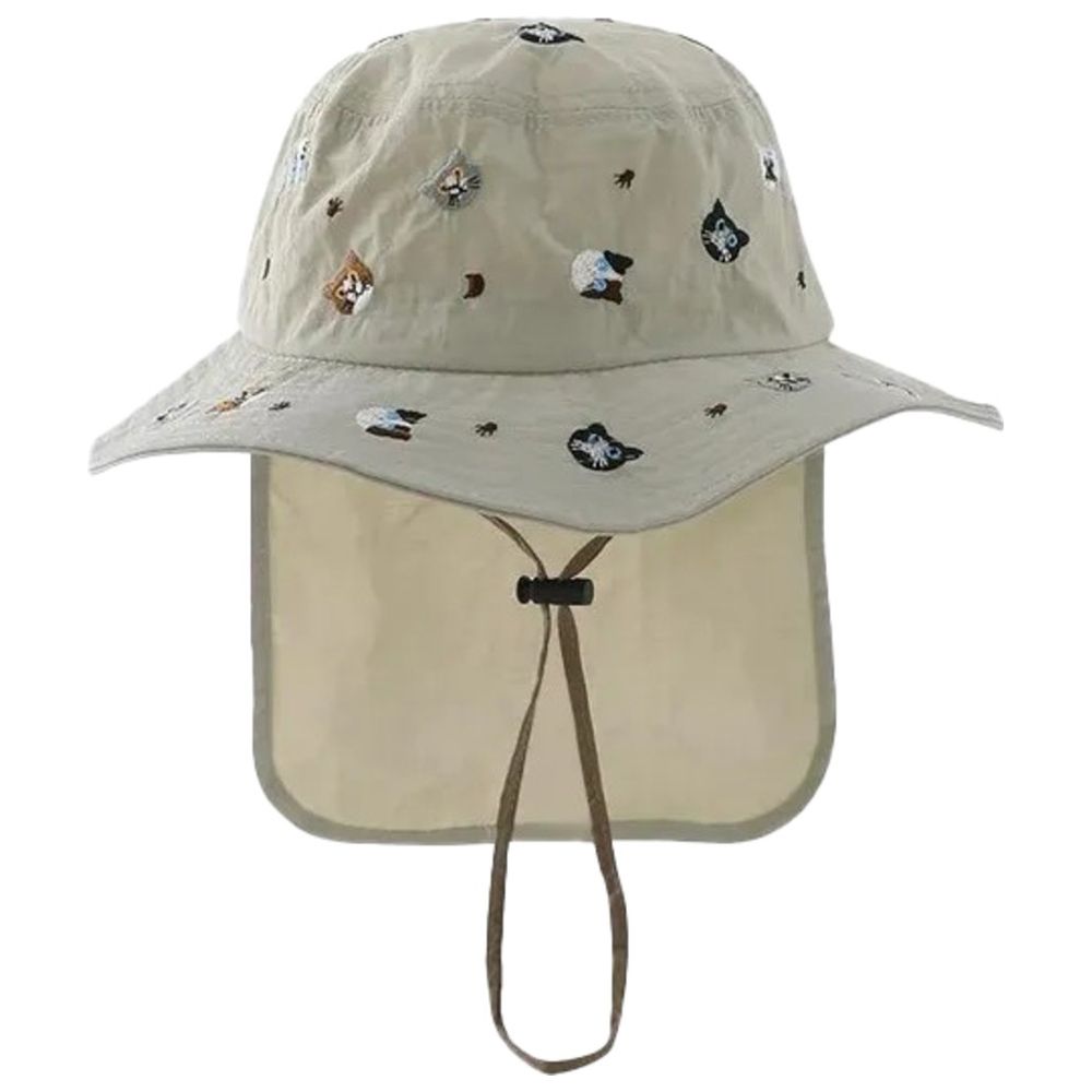 Wonder Kids Neck Cover Hat - October Mist