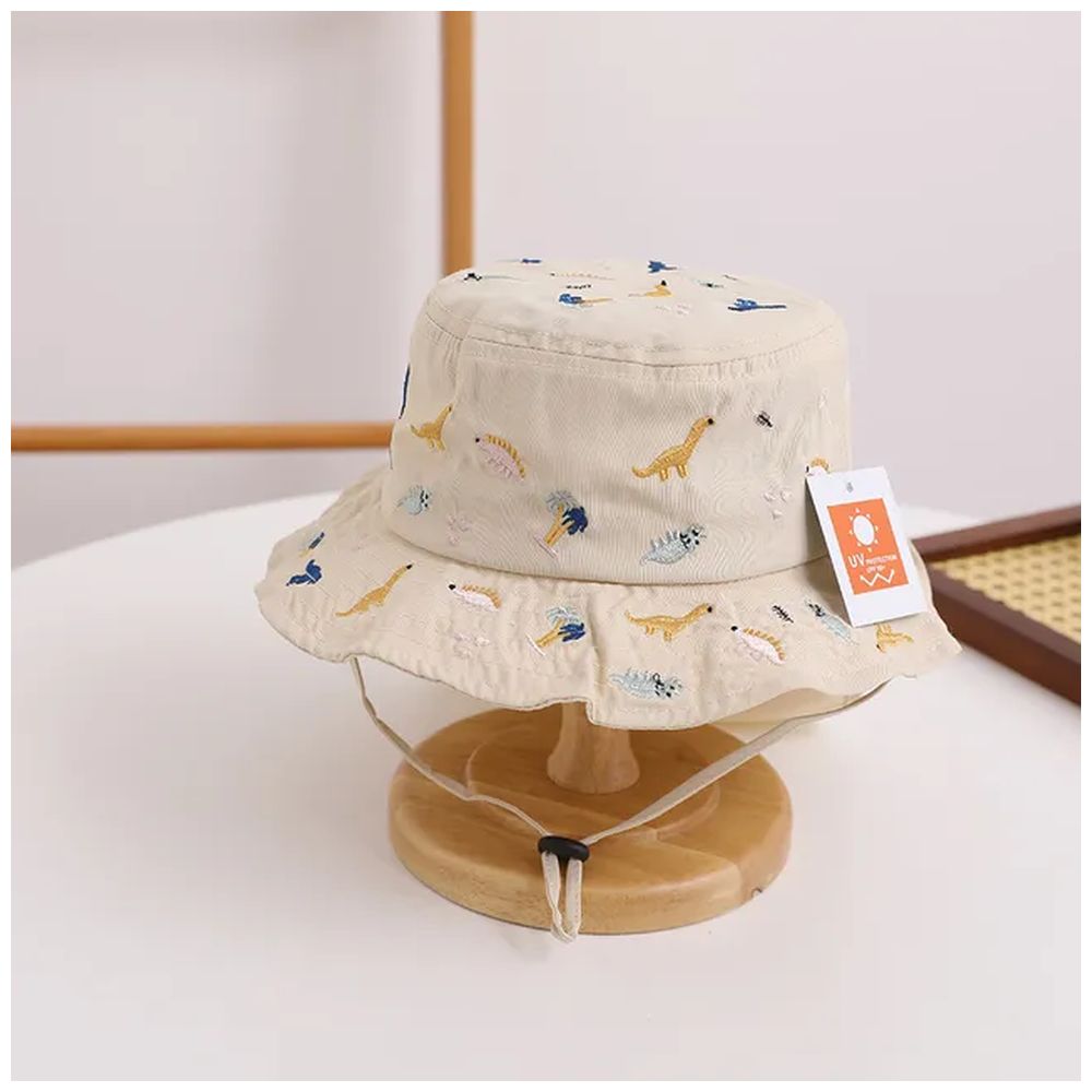 Wonder Kids Kids Neck Cover Hat - Beige