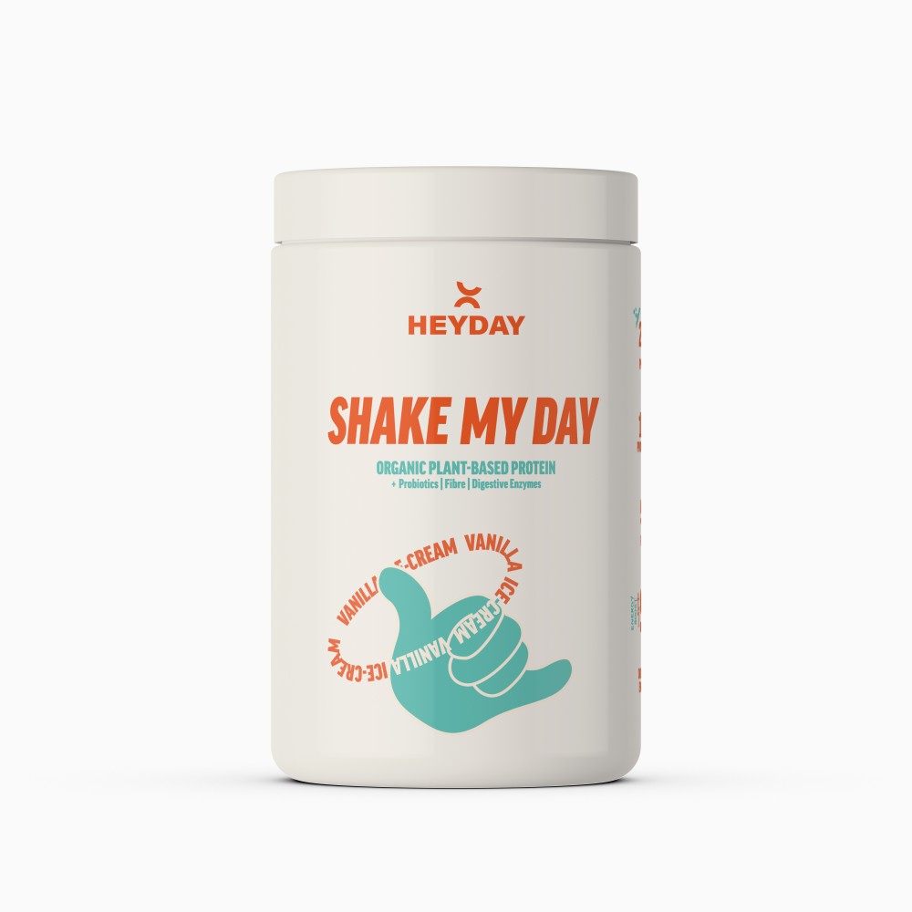 Heyday - Shake My Day Natural Plant-based Organic Protein Powder Vanilla 800g