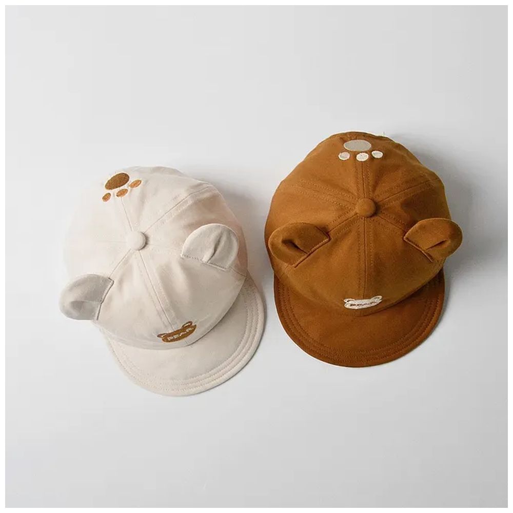 Wonder Kids Bear Cap for Kids - Beige