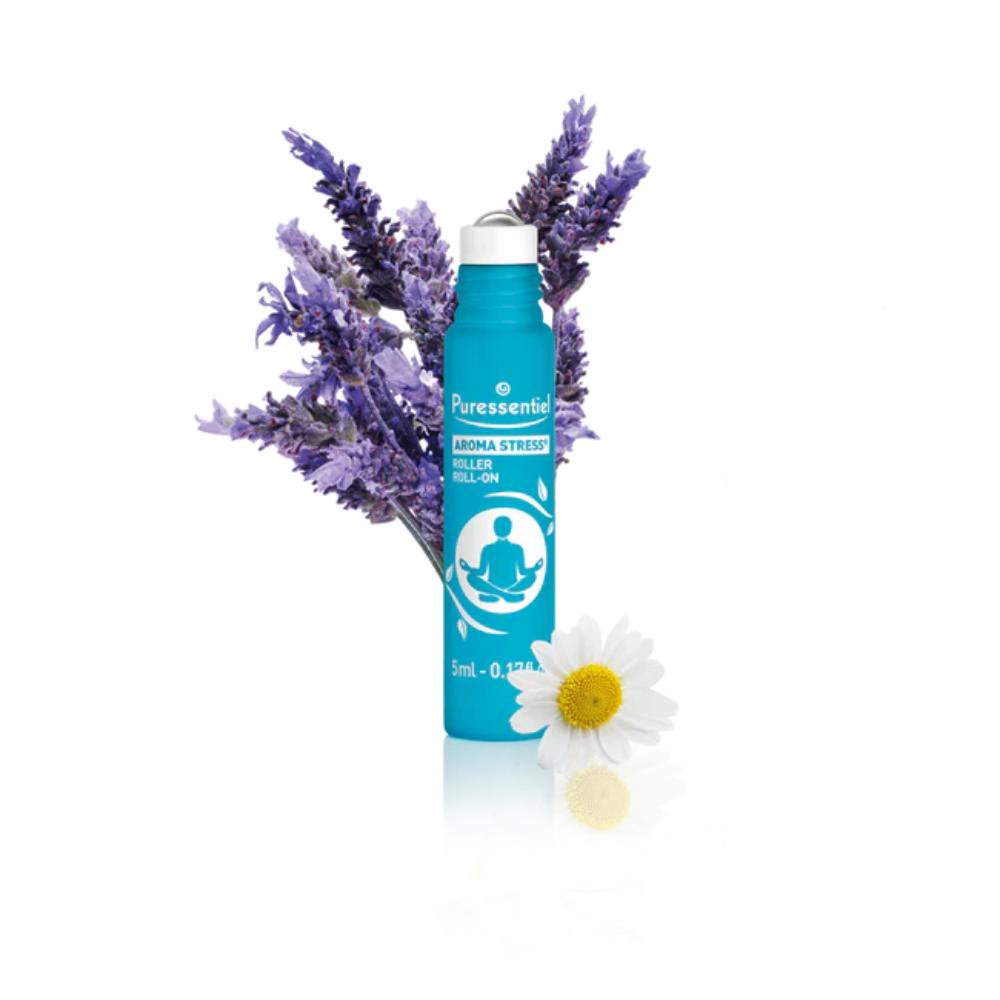  Puressentiel Aroma Stress Roller - 100% Natural Formula - 5ml