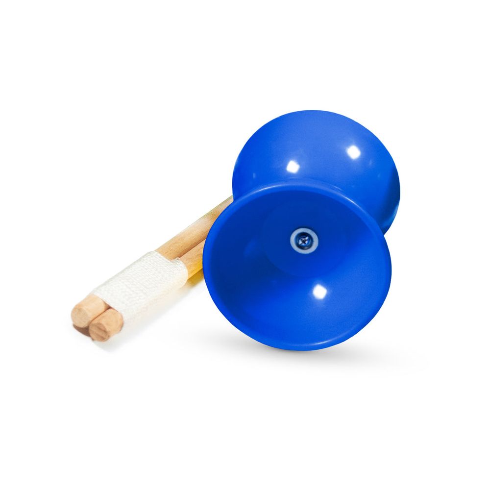 Dawson Sports - Juggling Bearing Diabolo With Sticks - Blue