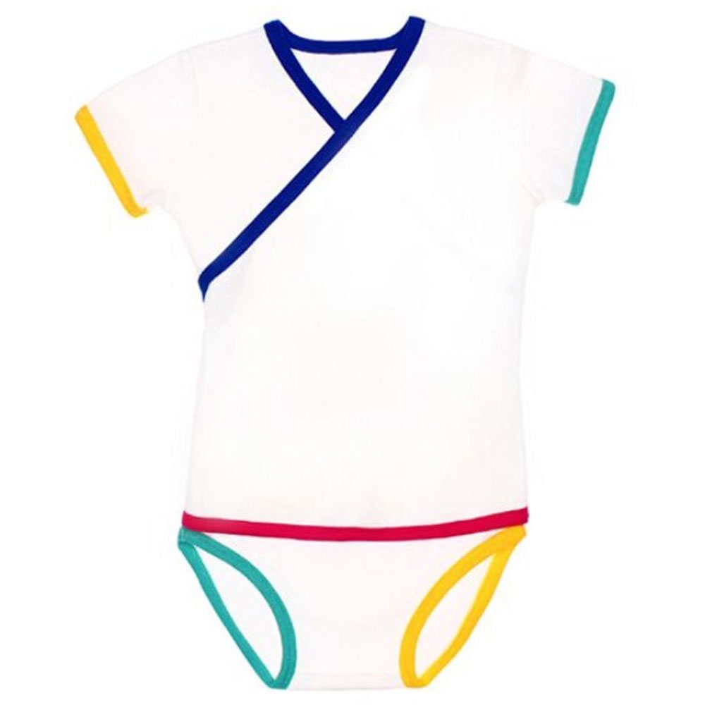 Oeteo - Easyeo Ohayo SS Romper-Rainbow 6-12M