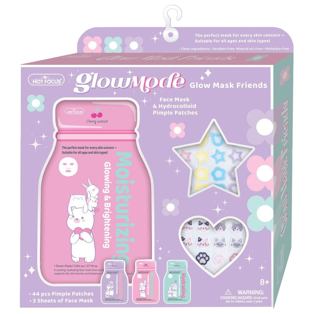 Hot Focus - Glow Mask Friends Kit