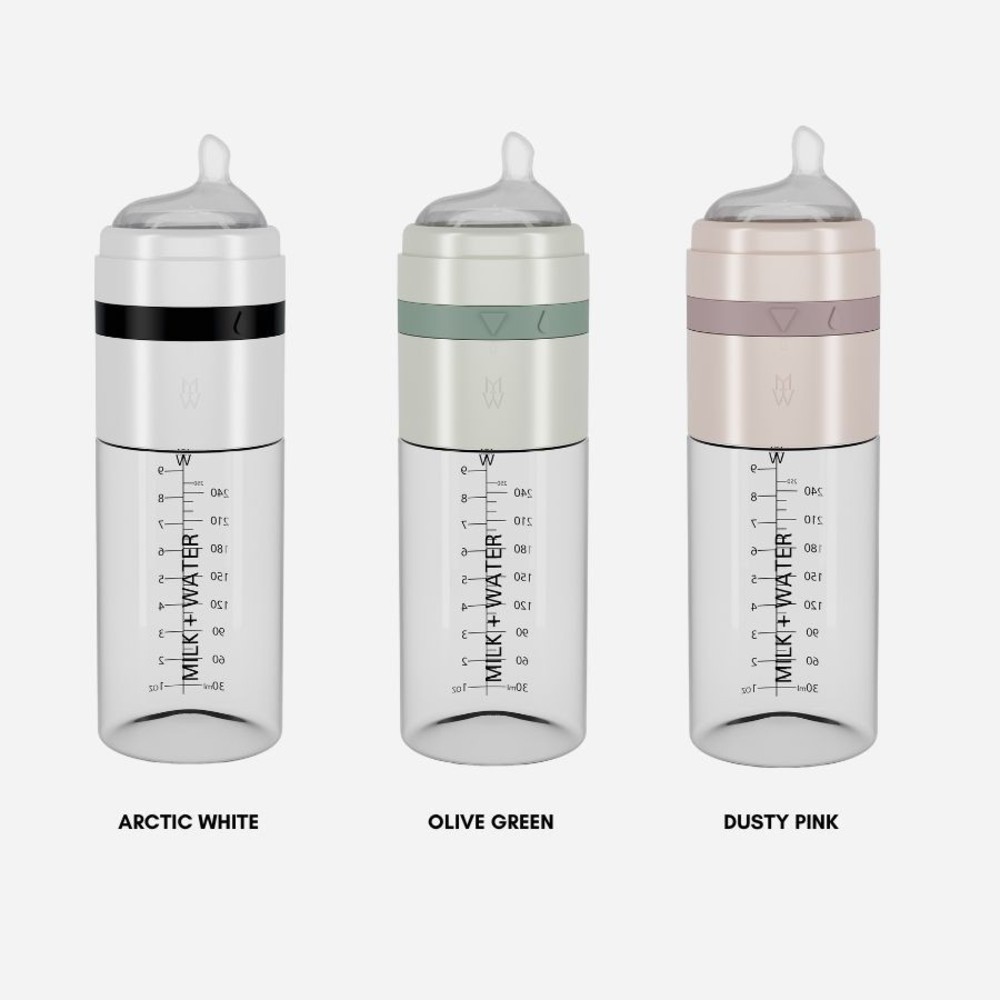 Milk + Water - All-In-One Fast Flow Baby Bottle - 266 ml