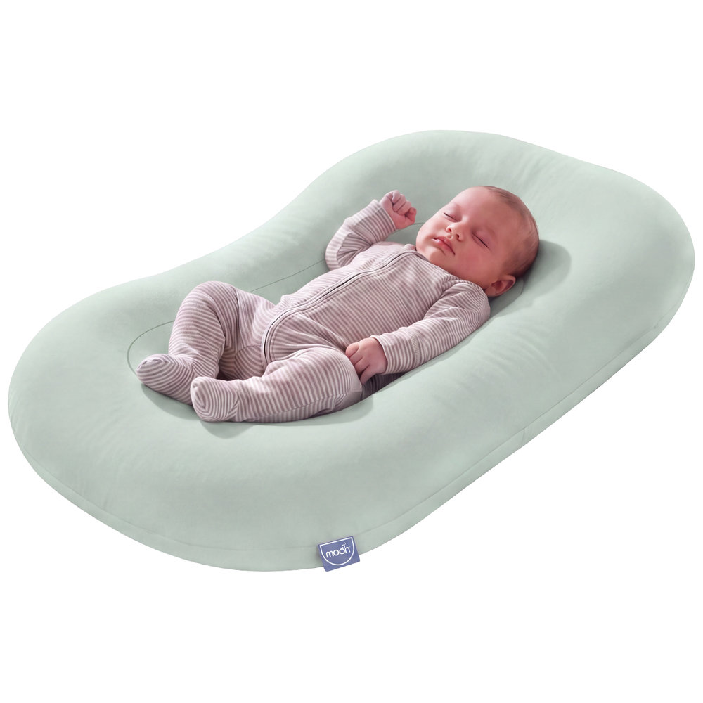 Moon - Baby Lounger & Infant Floor Seat - Blue