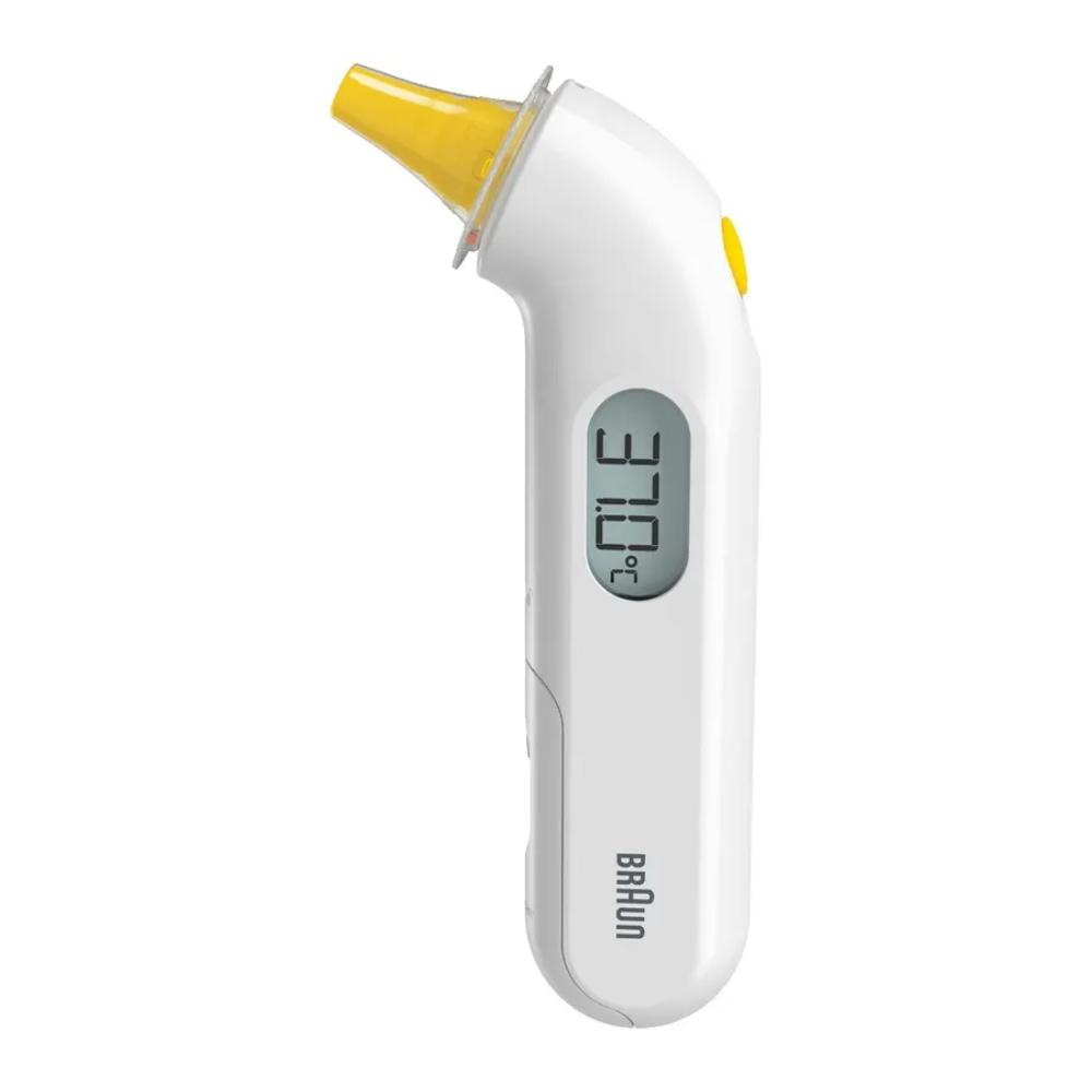 Braun IRT3030 Thermoscan 3 Infrared Thermometer Ear - White