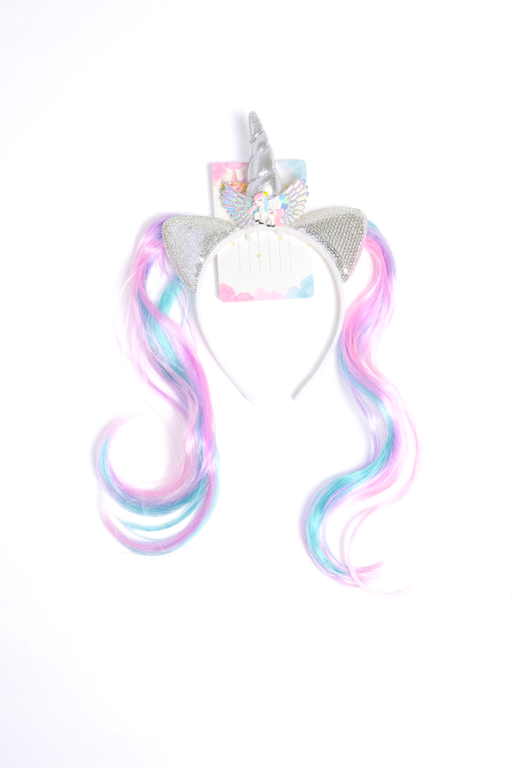 Little Luxuries - Unicorn Fluff Headband - Rainbow