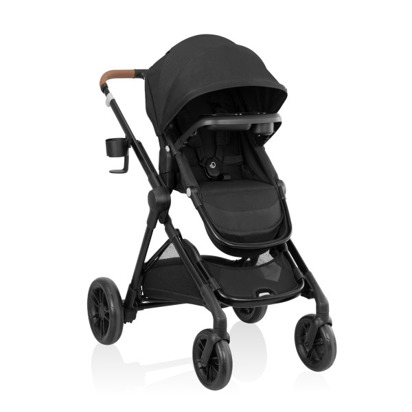 Evenflo - Pivot Xpand NXT Modular Double Stroller - Coal Black