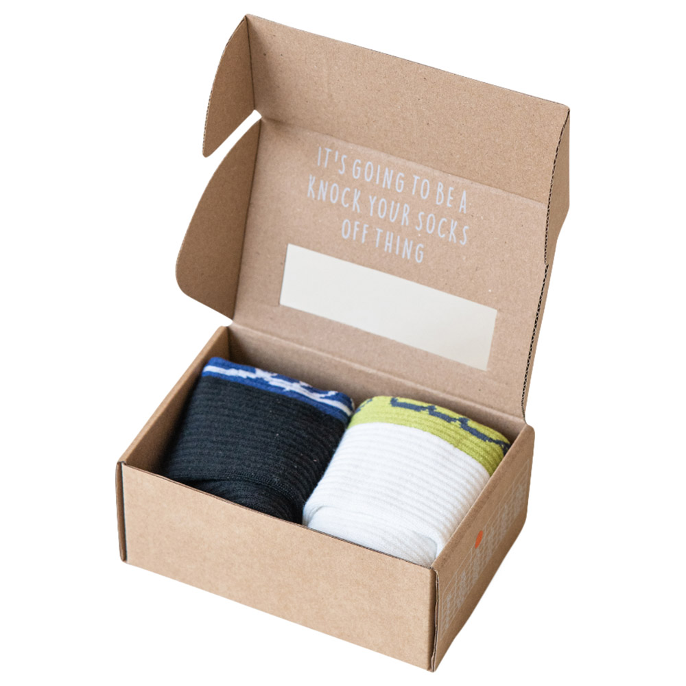 The Ido Movement Bamboo Socks Kindness & Gratitude - 2 Pcs