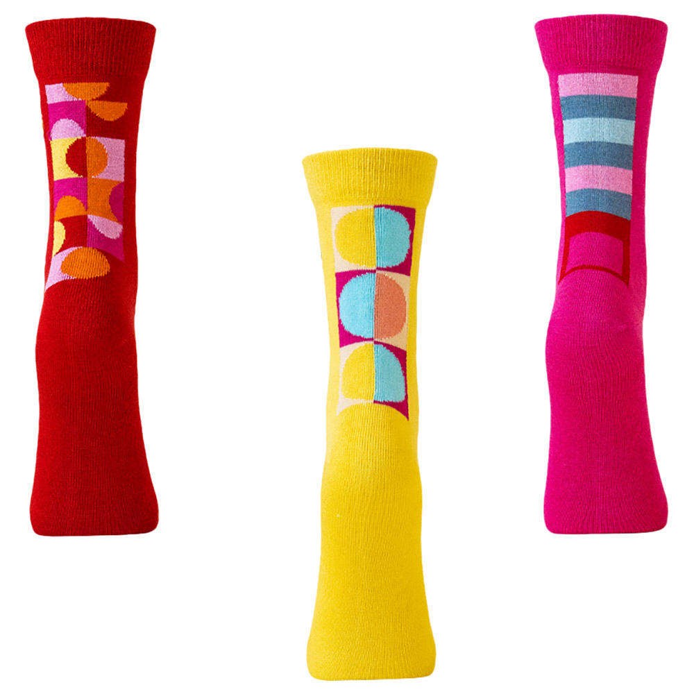The Ido Movement Bamboo Socks Summer of Love - 3 Pcs