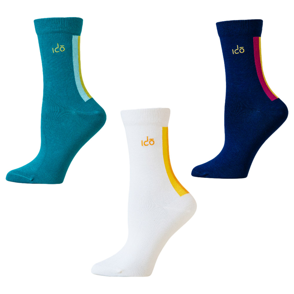 The Ido Movement Bamboo Socks Here Comes the Sun - 3 Pcs