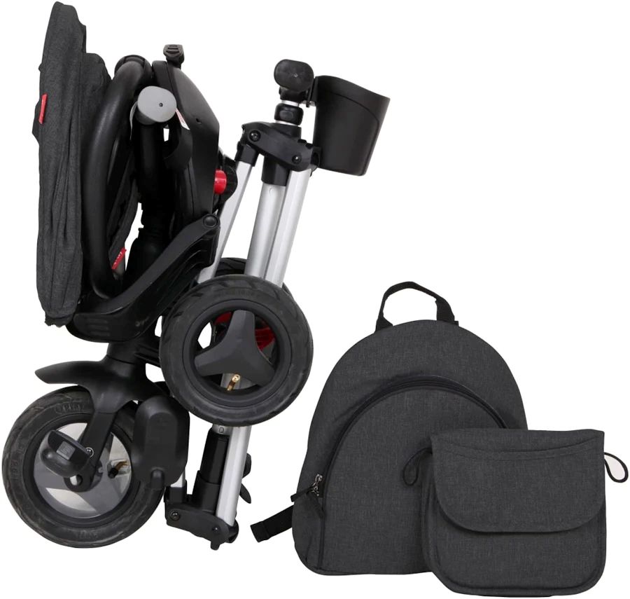 Qplay - Nova Air Foldable Tricycle - Black