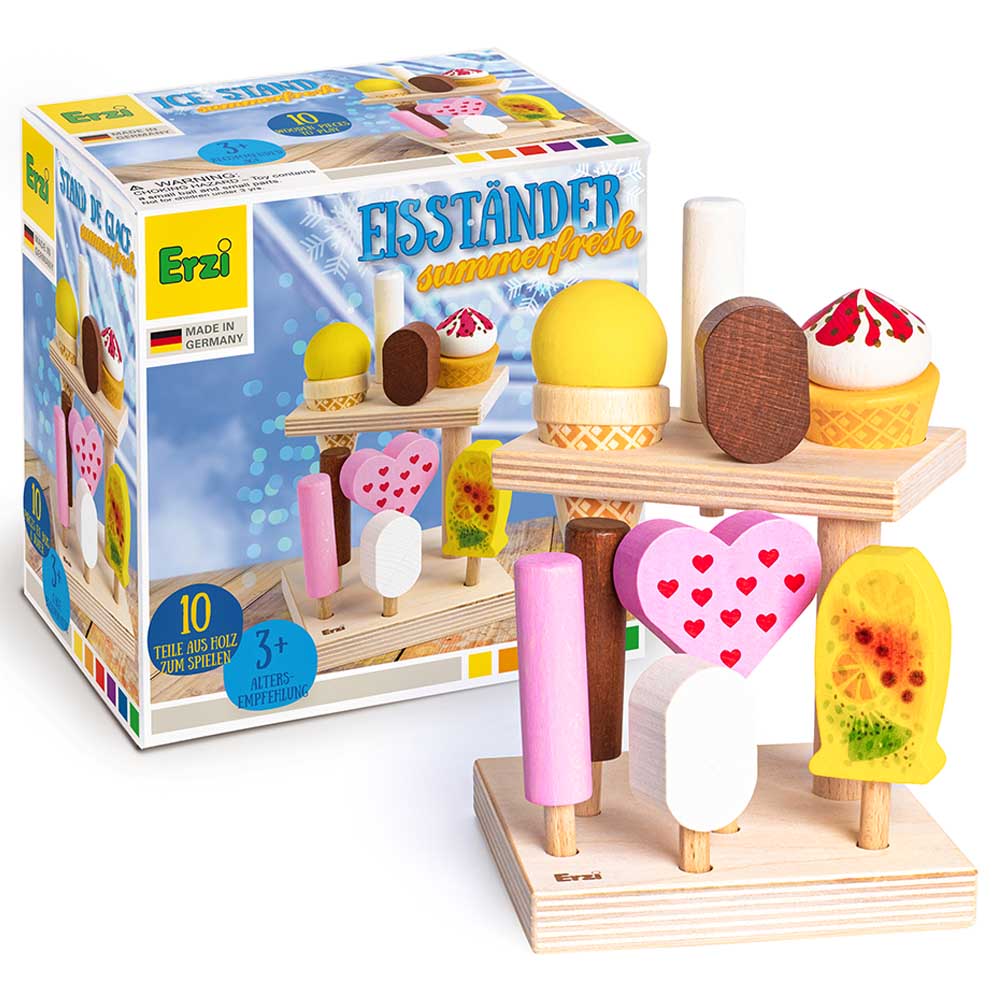 Erzi - Ice Stand Summerfresh Play Toy - 10pcs