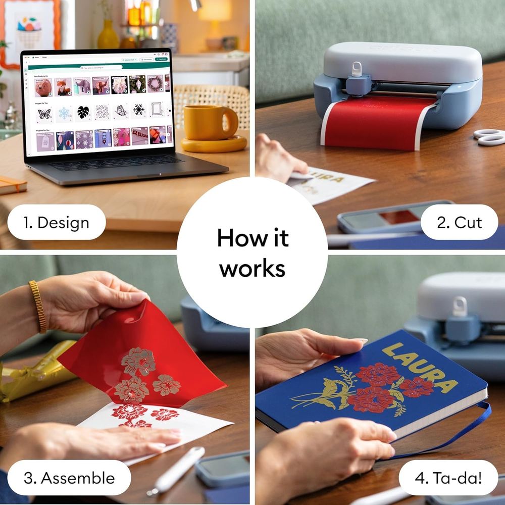 Cricut - Joy 2 Cutting Plotter Essential Bundle - Multicolor