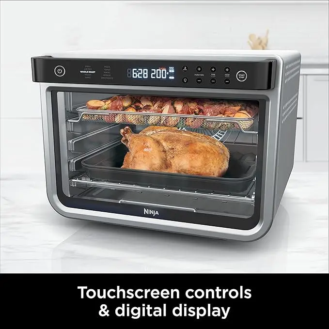 Ninja - 10-In-1 Foodi Multifunction Oven - Silver/Black