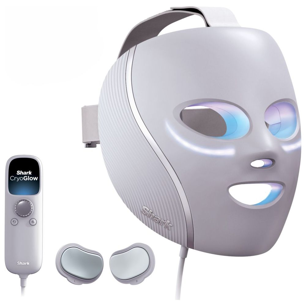 Shark - CryoGlow Under Eye Cooling & iQLED Face Mask - Lilac