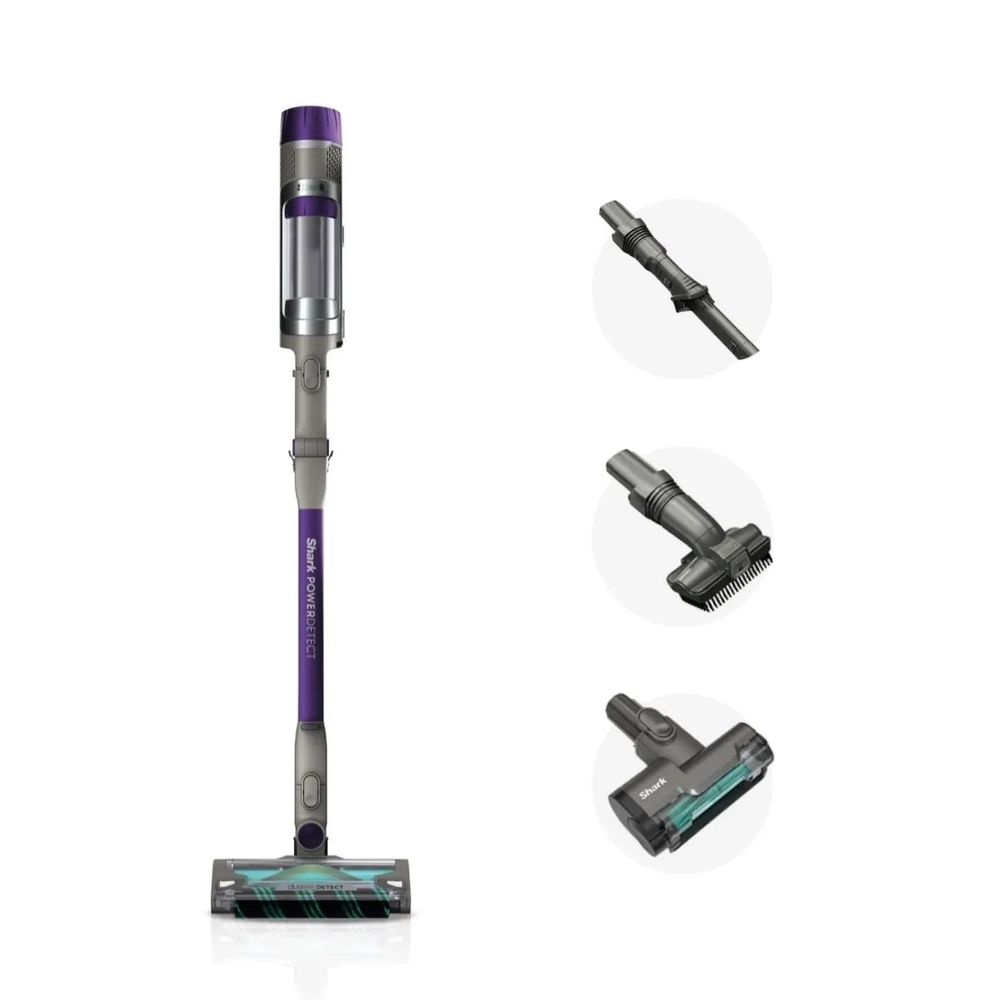 Shark - PowerDetect Cordless Vacuum Cleaner - Grey/Purple