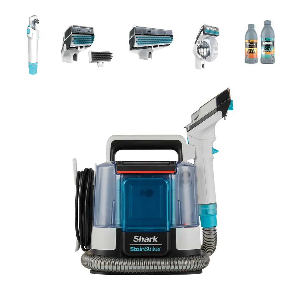 Shark - StainStriker Portable Carpet & Upholstery Cleaner - White