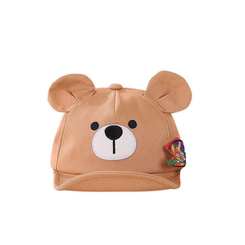 Wonder Kids Boy's Durable Bear Cap - Macaron