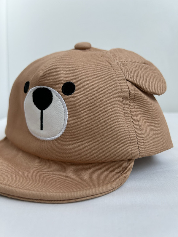 Wonder Kids Boy's Durable Bear Cap - Macaron
