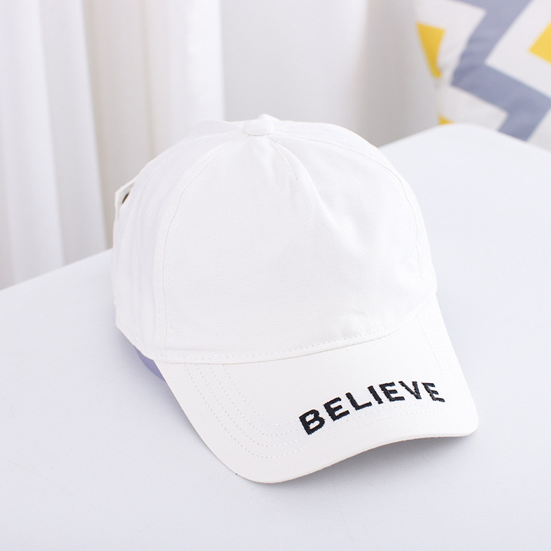 Wonder Kids Durable Believe Cap - White