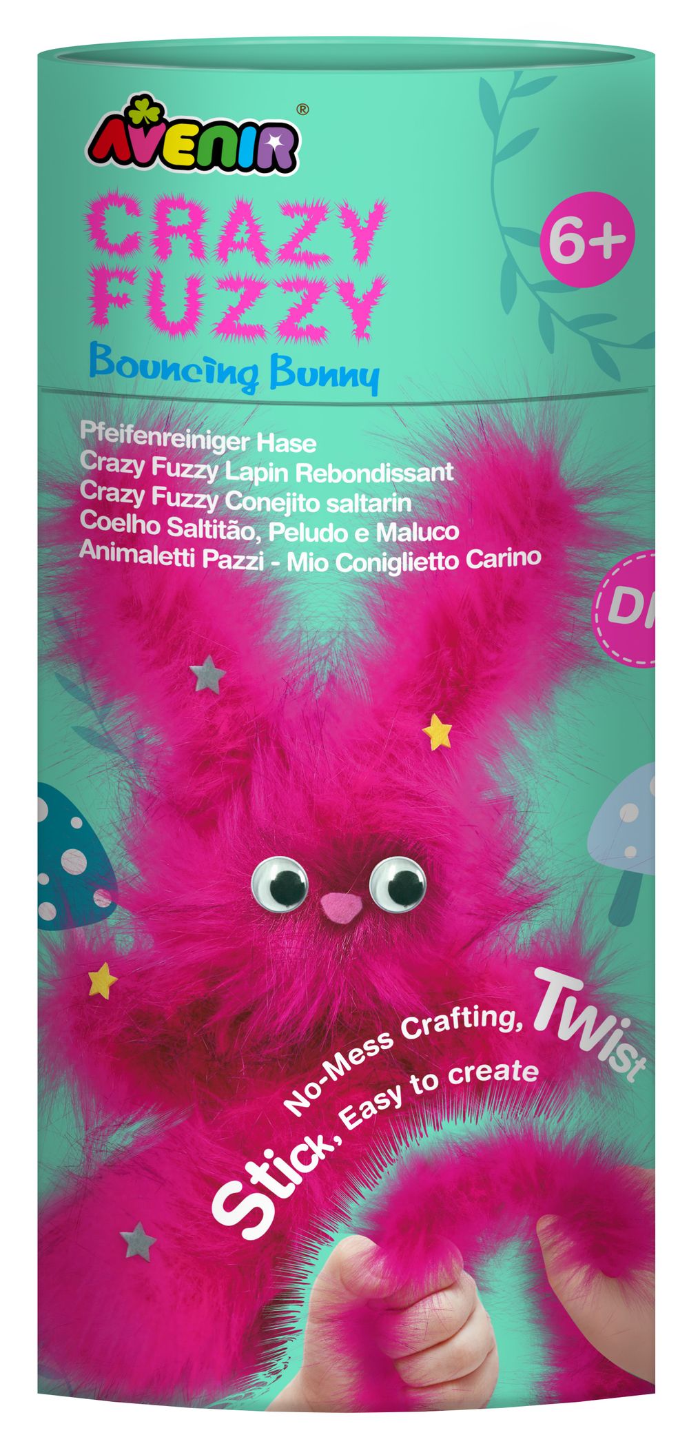 Avenir Crazy Fuzzy Bouncing Bunny Craft Kit