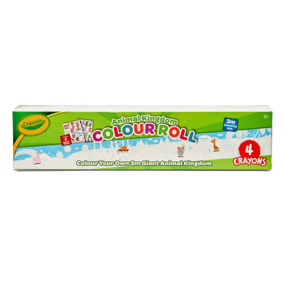 Crayola - Color-Your-Own Animal Roll Map