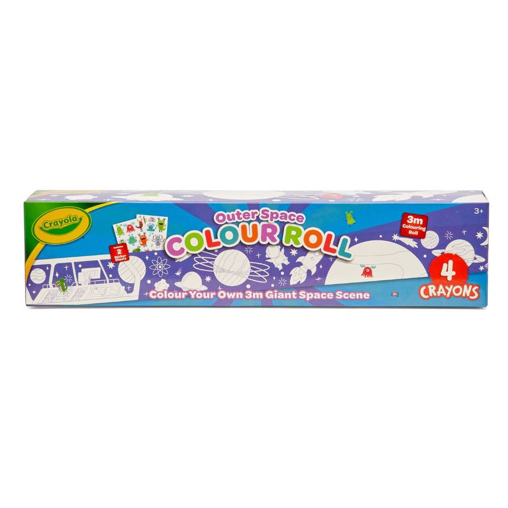 Crayola - Colour your own Map Roll - Space