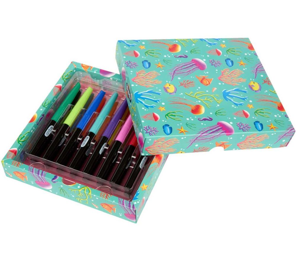 Crayola - Brush Tip Blending Marker Set - Multicolor - 16 Pcs