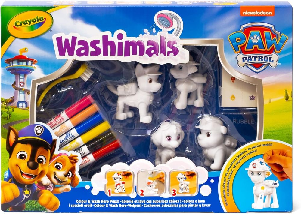Crayola Washimals Paw Patrol Activity Kit