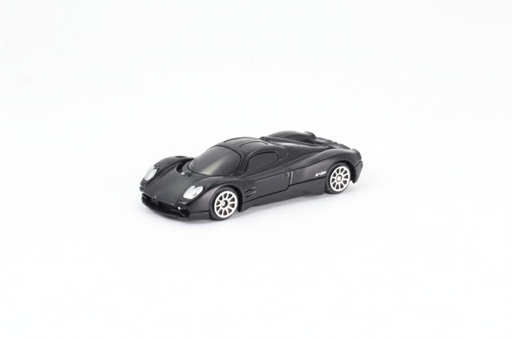 D-Power - Pagani Utopia Diecast Mini Car 1:64 - Matte Black - 1pc
