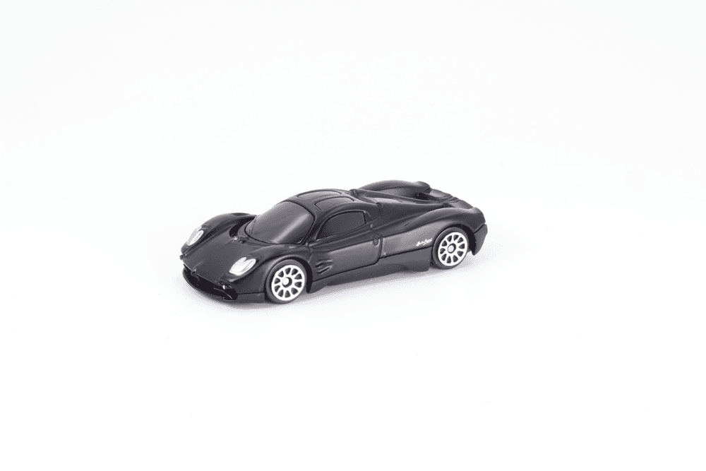 D-Power - Pagani Utopia Diecast Mini Car 1:64 - Matte Black - 1pc