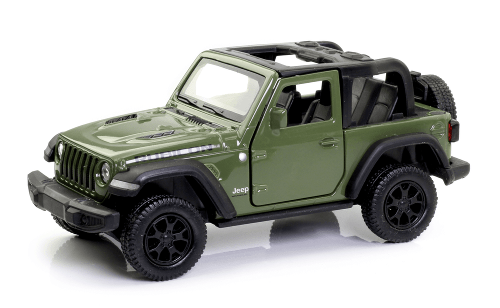D-Power - Jeep Rubicon 2021 Diecast Car 1:36 - Assorted Colors Beige - 1pc